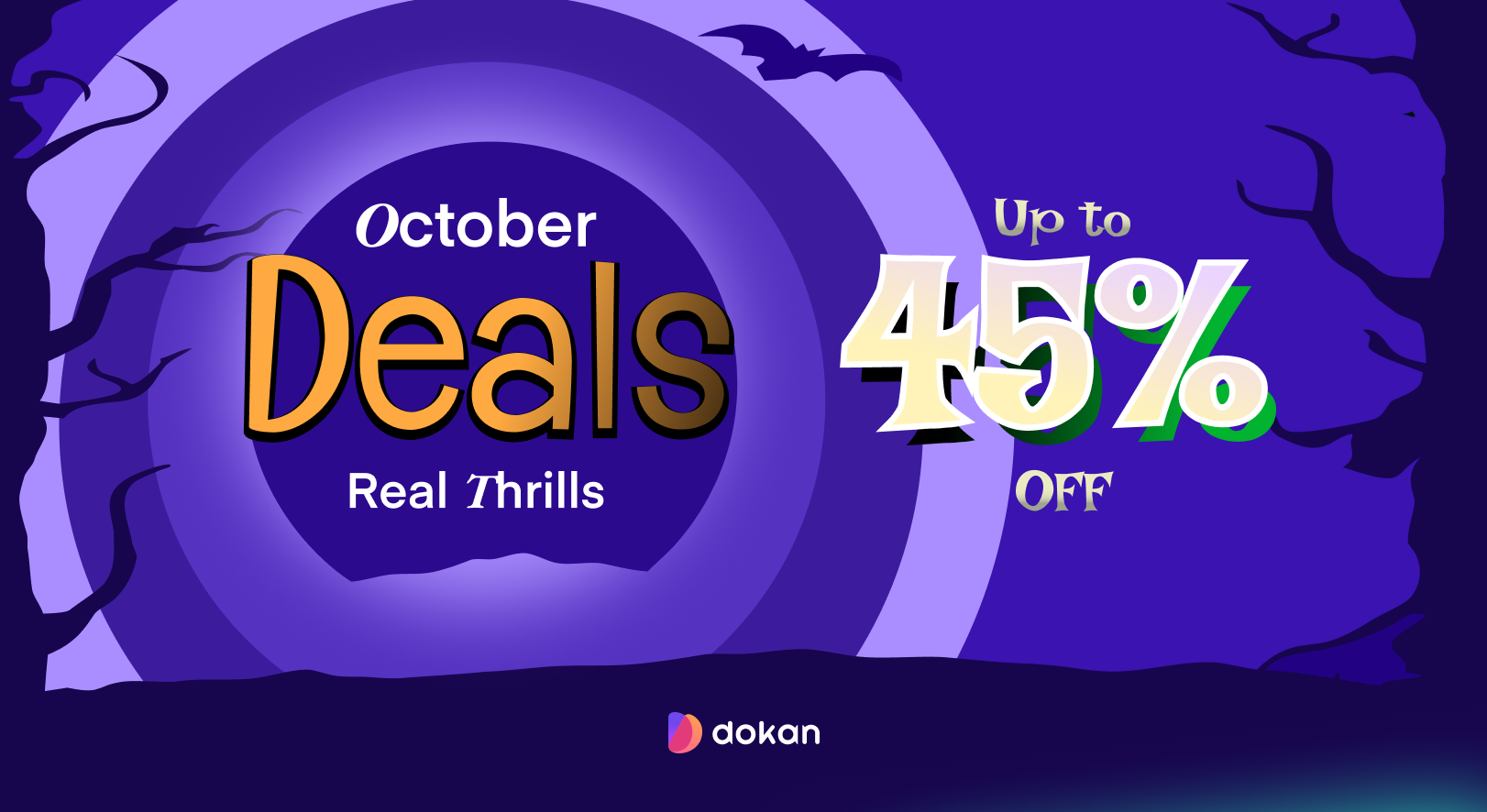 Dokan Halloween deal banner 2026