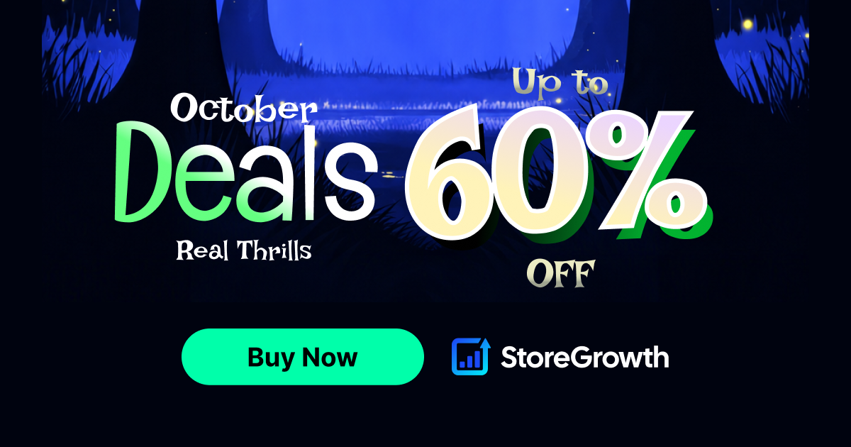StoreGrowth Halloween deal banner 2026